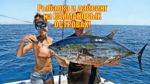 Рыбалка и дайвинг на КАЙМАНОВЫХ ОСТРОВАХ!