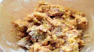 Картофельные колбаски с ветчиной