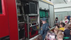 экскурсия в ПЧ 62, 1С класс, школа 1208, 25 октября 2025