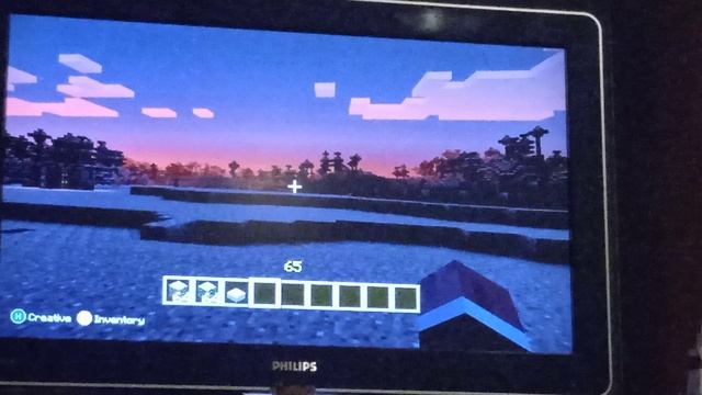 красивый закат в майнкрафт