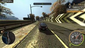 NFS Most Wanted SUBARU WRX Impreza STI vs. Lamborghini Galardo (I give a head start 60 seconds)