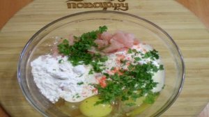 Котлеты из куриного филе кусочками