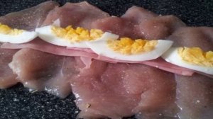 Куриный рулет в мультиварке