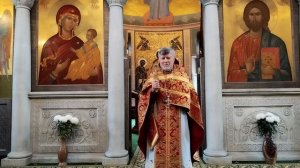 27.09.2025 Проповедь о. Валентина