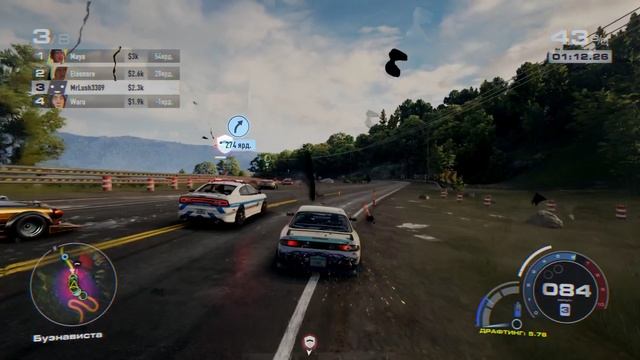 Первая гонка на новом ведре.Как вам?