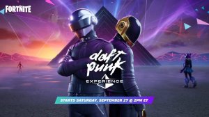 🎶 Интерактивное событие Fortnite X Daft Punk — начнется уже сегодня, в 21:00 МСК!