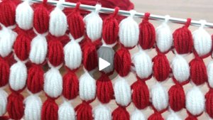 Узор крючком в тунисской технике вязания 🙂 #тунисскоевязание #всевжизнисвязано #вязаниекрючком