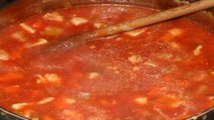 Куриный суп с вермишелью по-итальянски