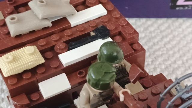 советский окоп битва за Москву 1942  Lego Master Illarion