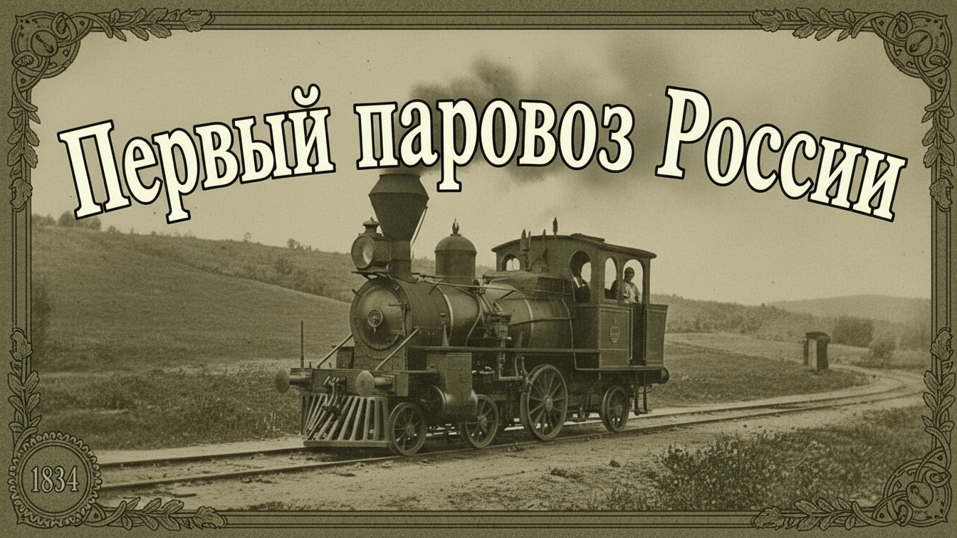 Первый паровоз России