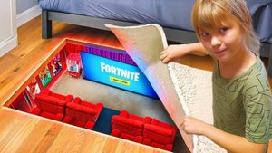 Я Построила ТАЙНЫЙ КИНОТЕАТР у Себя Дома !