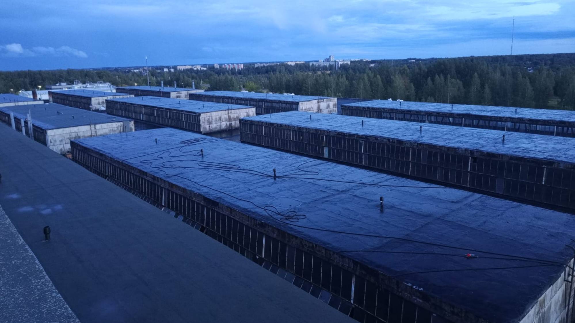 ВИР-технология Ремонт зенитных фонарей с устройством монолитного покрытия ВИР-ПЛАСТ