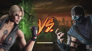 Mortal Kombat 9 - Соня Блейд vs Саб-Зиро. Фаталити