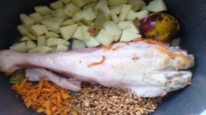 Куриный суп (мультиварка)