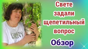 Свете задали щепетильный вопрос