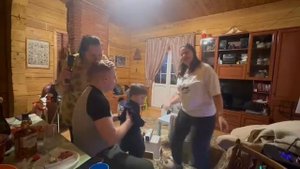Отмечали моё день рождения