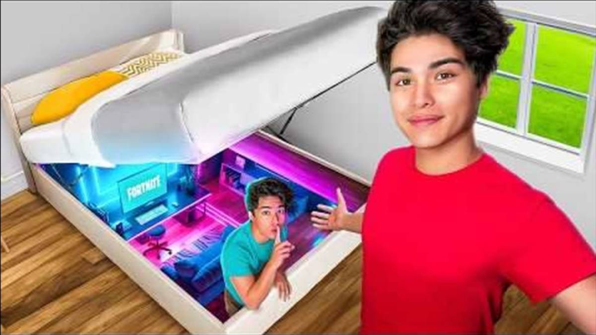 Я построил СЕКРЕТНУЮ комнату, которую ты никогда не найдешь! смотреть онлайн