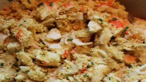 Котлеты из крабовых палочек