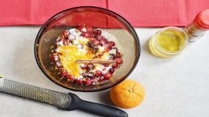 Клюквенный соус к мясу