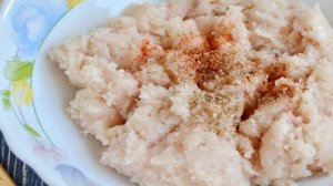 Котлеты из курицы с паприкой