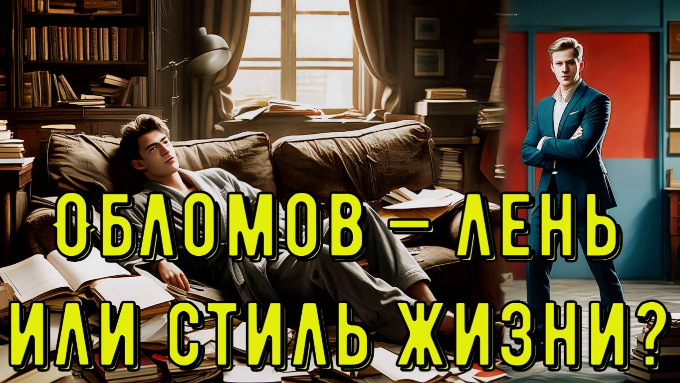 «Обломов» за 2 минуты 🤯 Легендарный лежебока в стиле зумеров. #Обломов #РусскаяКлассика
