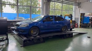 Замер на Диностенде Skoda Octavia 4x4 Stage 3