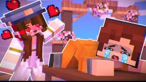 СВАДЬБА ЖЕНЩИНЫ-полицейской в тюрьме!! ИСПЫТАНИЕ ТЮРЬМОЙ?! - мультфильм Майнкрафт