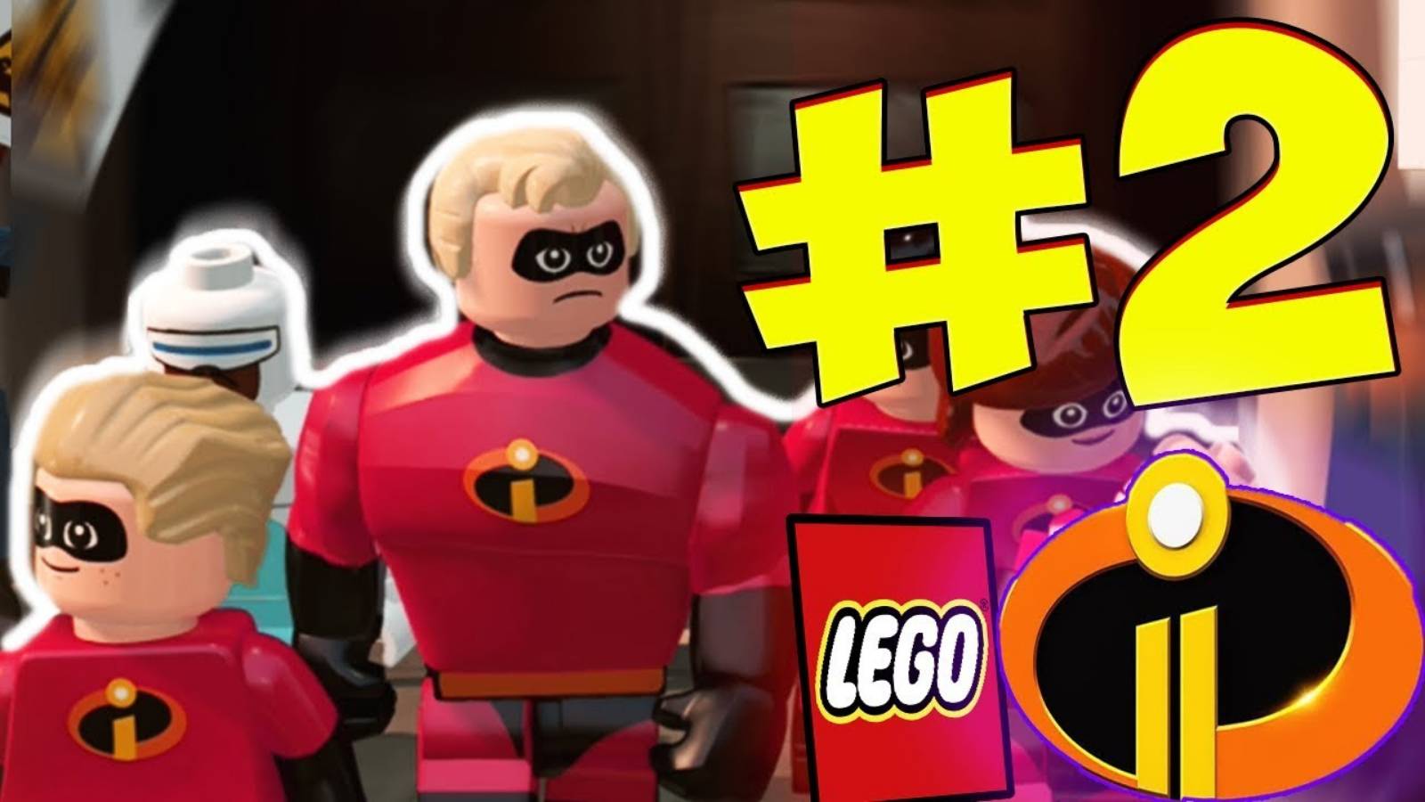 LEGO The Incredibles - Прохождение - Часть 2-воры мороженого (без комментариев)