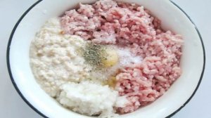 Котлеты из свинины и курицы Пушистые