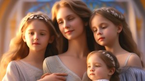 Вера,Надежда, Любовь и мать их Софии. Музыкальная открытка поздравление.