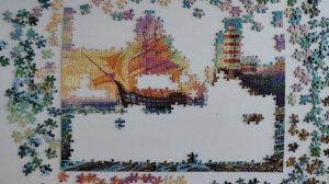 Корабль и маяк / Пазл 500 элементов / Jigsaw Puzzle / Сборка пазлов