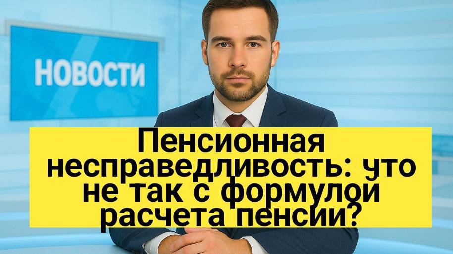 Пенсионная несправедливость: что не так с формулой?