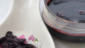 Мусс из черники