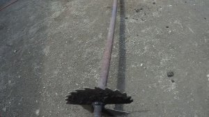 Как легко сделать ямобур для дачи.