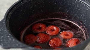 Клубничное желе с агар-агаром