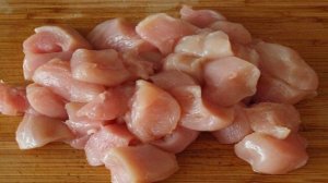 Куриный шашлык в сметане