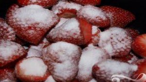 Клубничная губка