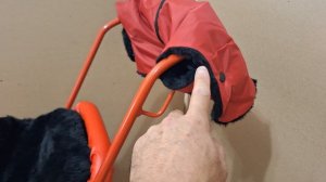 ч.2 Специальные санки для детей и взрослых с ДЦП красного цвета