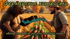 Аудиосказка "Вершки и корешки"  (авторская версия русской народной сказки)