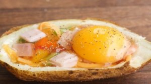 Картофельные лодочки в духовке