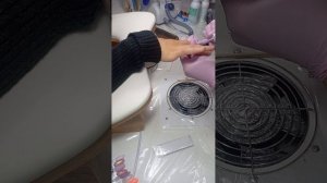 Укрепление коротких ногтей шелком.