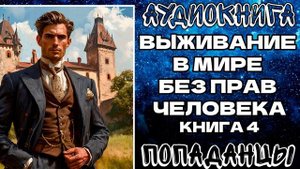 АУДИОКНИГА ПОПАДАНЦЫ: ВЫЖИВАНИЕ В МИРЕ БЕЗ ПРАВ ЧЕЛОВЕКА. КНИГА 4