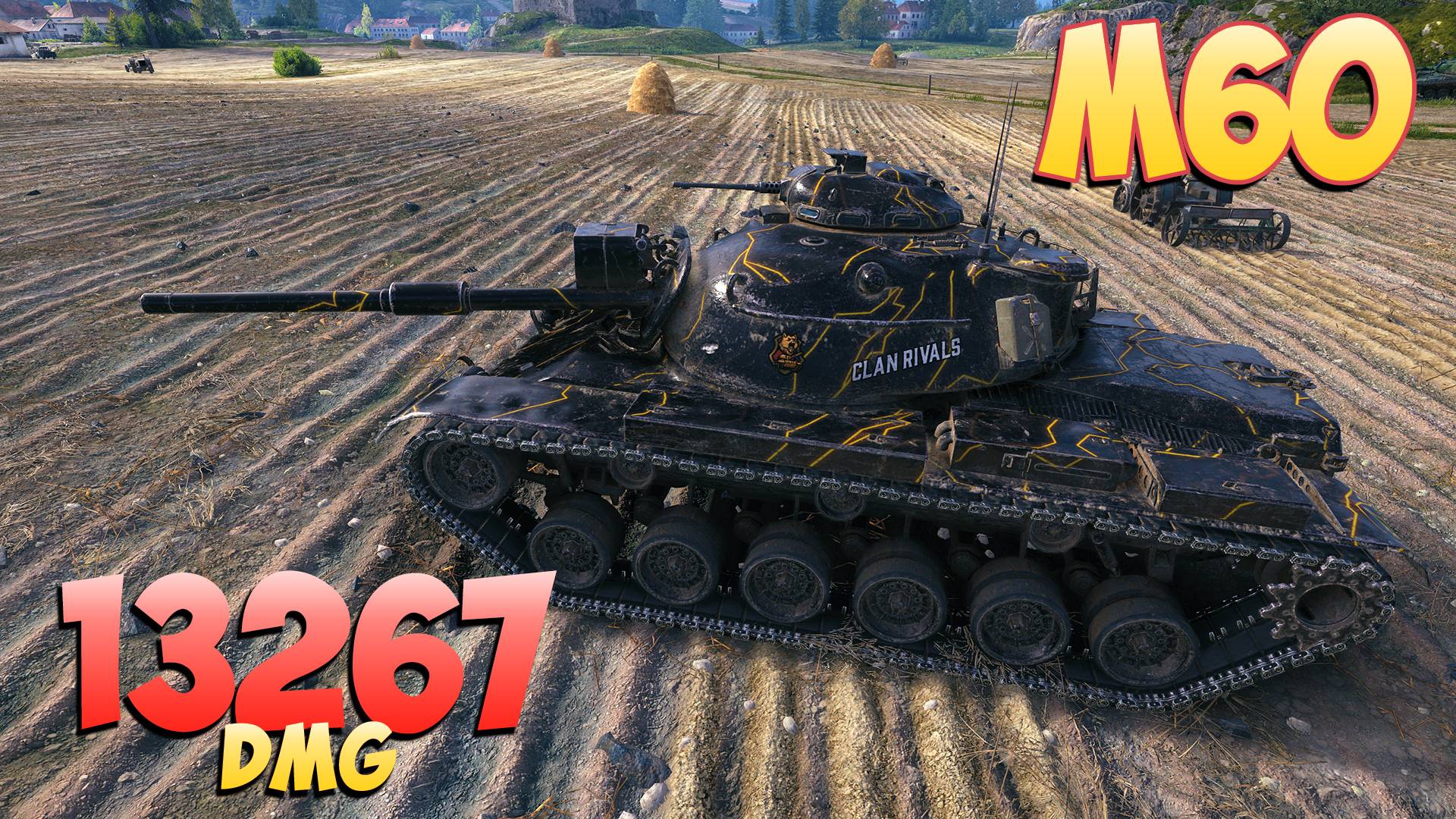 M60 • Заколдованный! - 6 Фрагов 13.2K Урона • Мир Танков