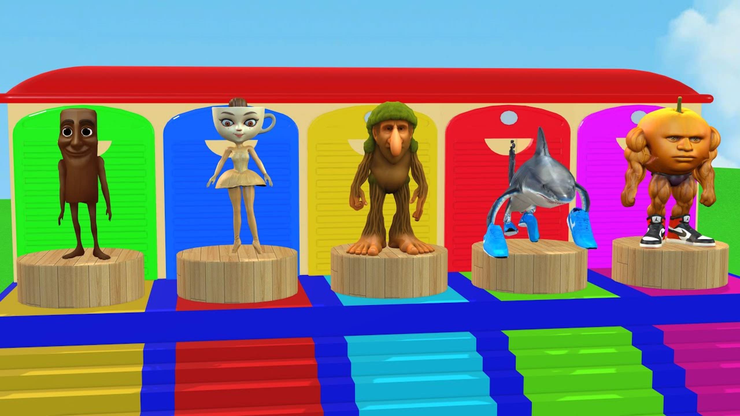 Брейнрот проходит испытания | Итальянские  мемы - в опастности| Мультики про Балерина Капучно смотреть онлайн