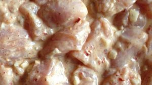 Куриный шашлык в кефире