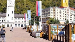 прогулка по Роза Хутор