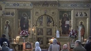 27.09.2025 Литургия. Всемирное Воздвижение Честного и Животворящего Креста Господня