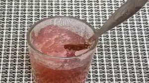 Мусс из кефира и ягод