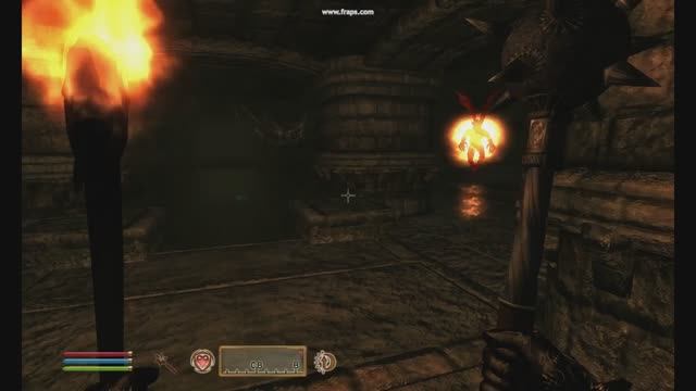 Oblivion c кучей модов -  сражения 10