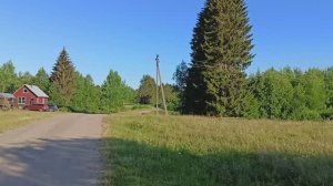 Прогулка по деревне Дорохново Окуловского района